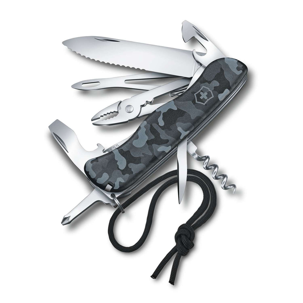 Victorinox Skipper W Swiss Army Knife 111 mm 18 Functions Gray Navy Camouflage