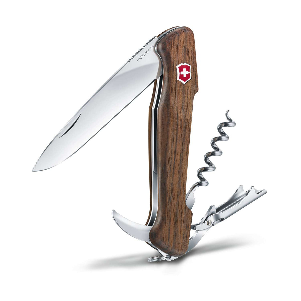 Victorinox Wine Master Wood Swiss Army Knife 130 mm 6 Functions Wooden Scales Brown 0.9701.63