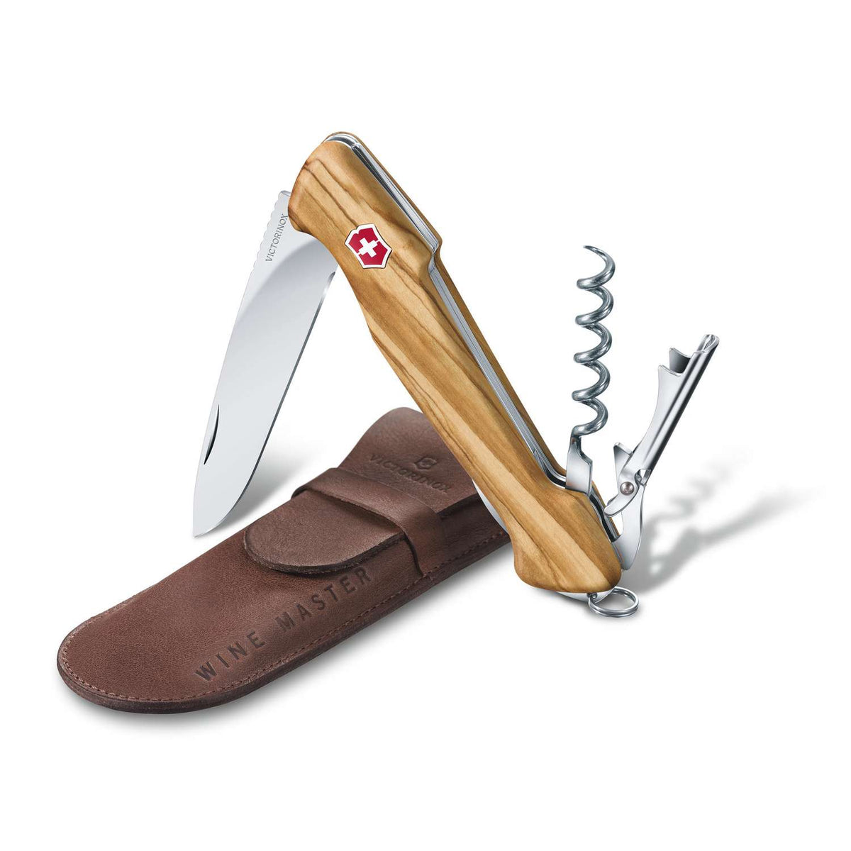 Victorinox Wine Master Wood Swiss Army Knife 130 mm 6 Functions Wooden Scales Beige 0.9701.64