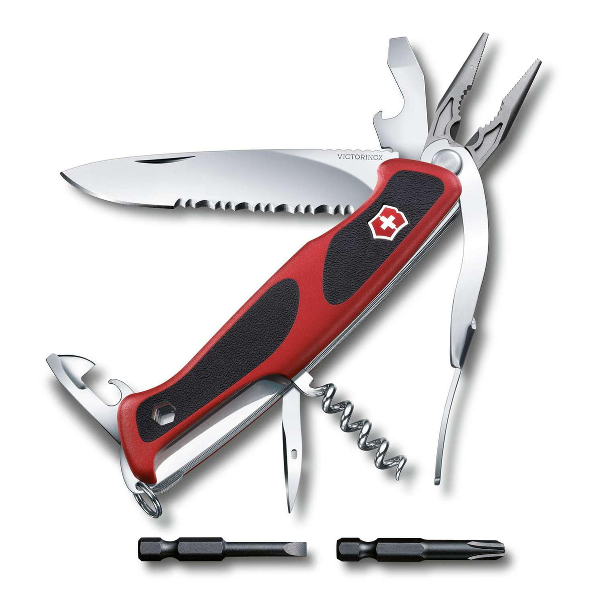 Victorinox Ranger 174 W Grip Swiss Army Knife 130 mm 17 Functions Red 0.9728.WC