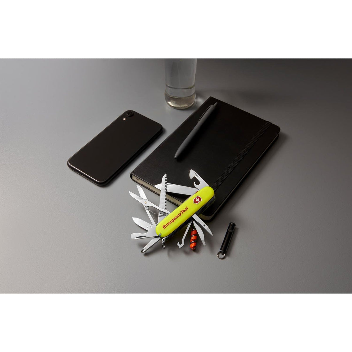 Victorinox Huntsman Lite Emergency Tool Swiss Army Multitool 91 mm 23 Functions Yellow Luminescent