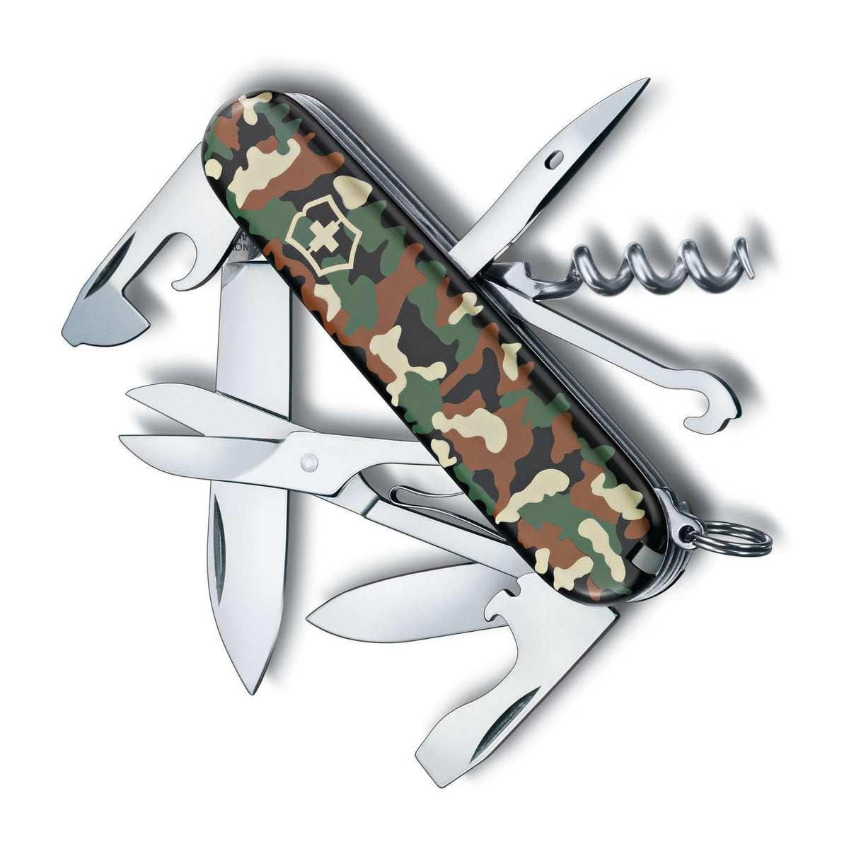 Victorinox Climber Swiss Army Knife 91 mm 14 Functions Pattern Camouflage 1.3703.94