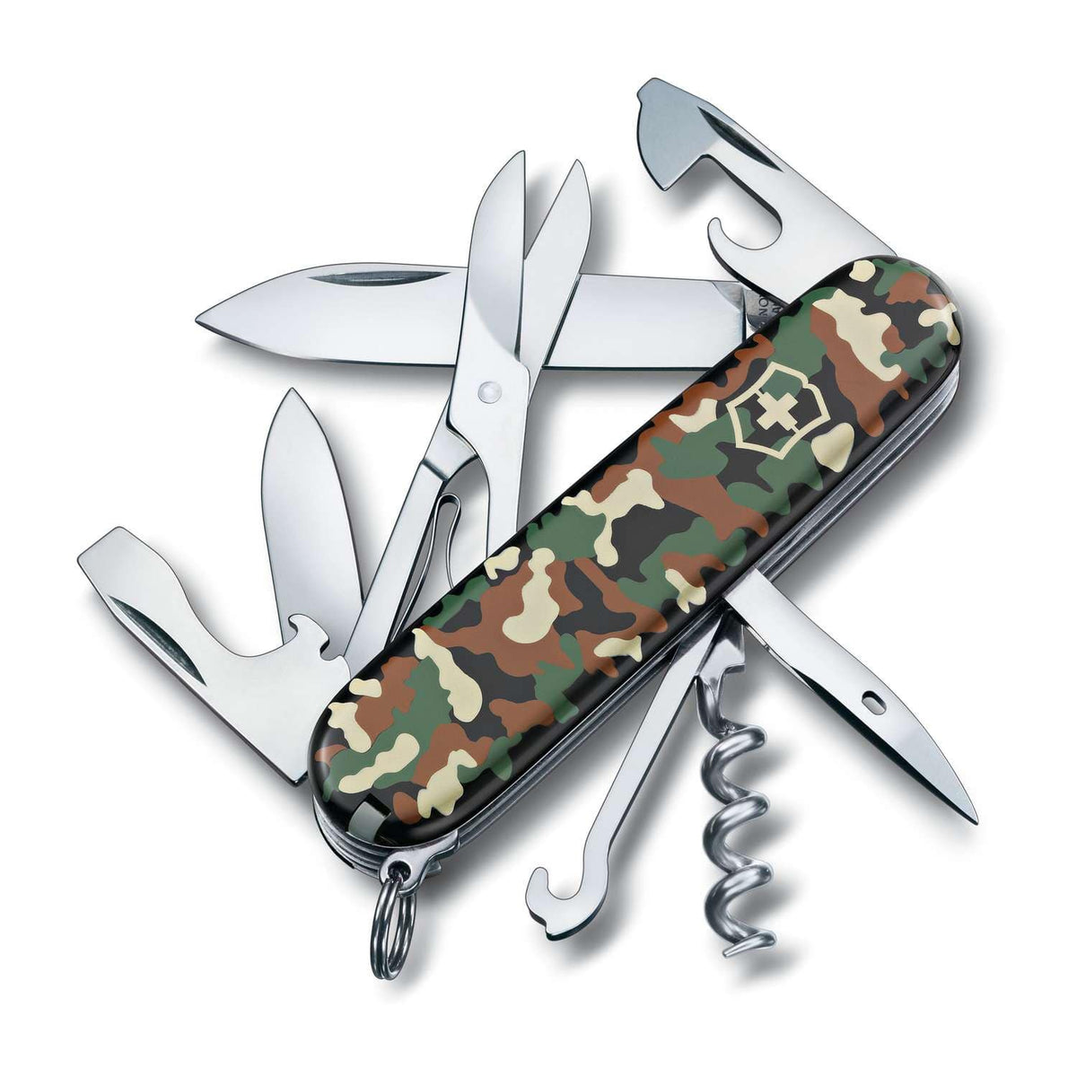 Victorinox Climber Swiss Army Knife 91 mm 14 Functions Pattern Camouflage 1.3703.94