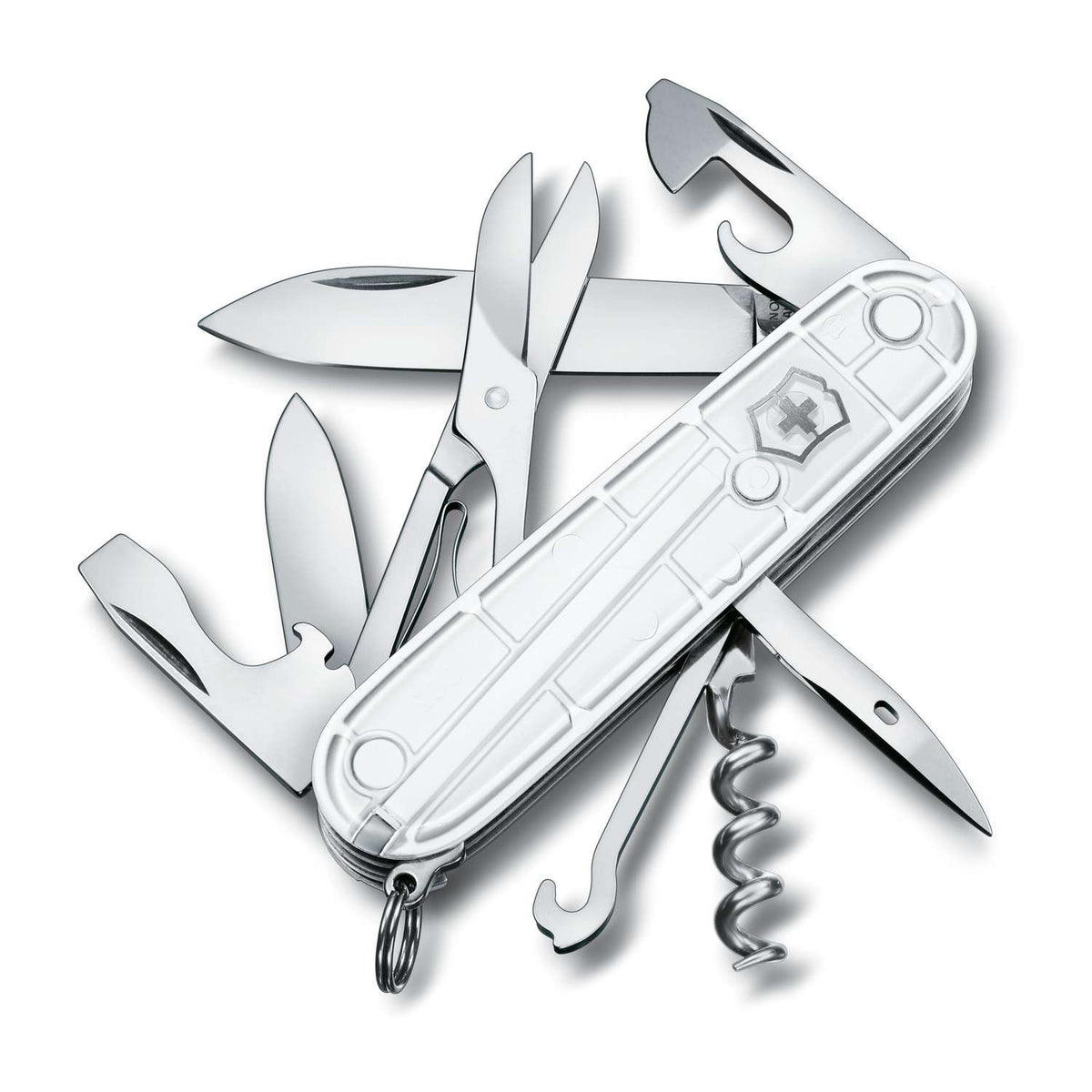 Victorinox Climber Swiss Army Knife 91 mm 14 Functions Silver Transparent 1.3703.T7