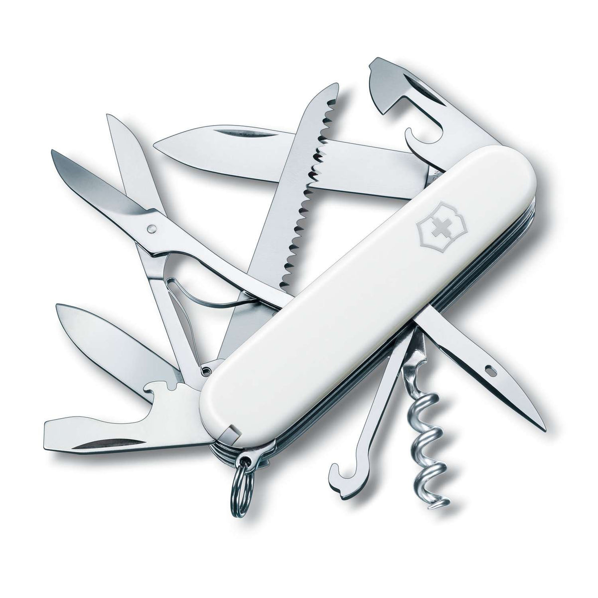 Victorinox Huntsman Swiss Army Knife 91 mm 15 Functions White 1.3713.7