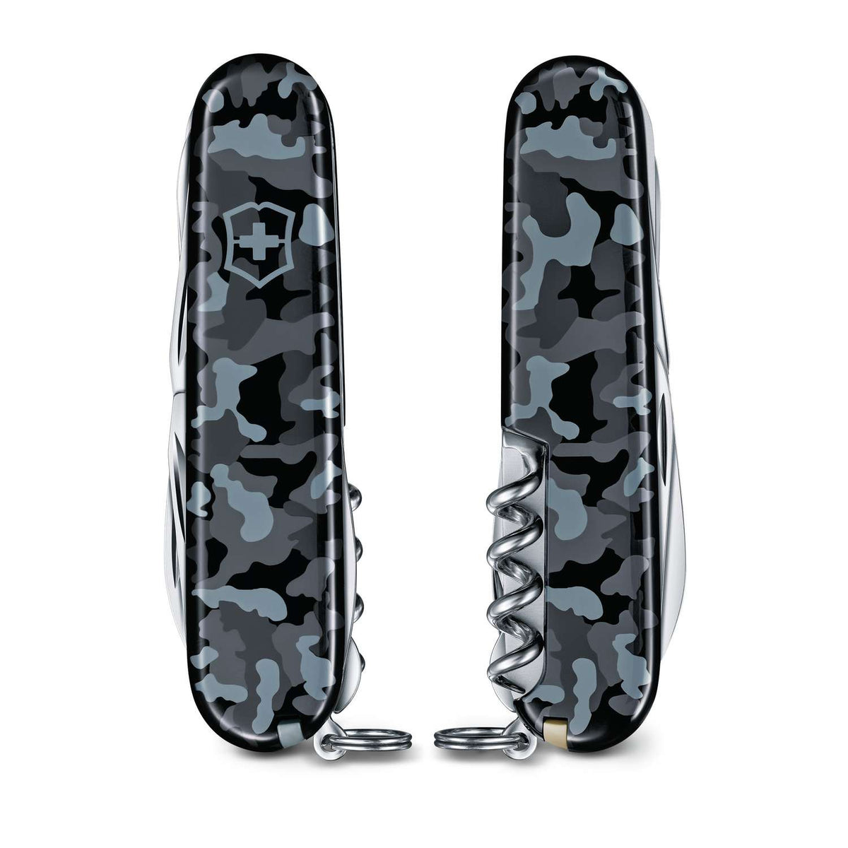 Victorinox Huntsman Swiss Army Knife 91 mm 15 Functions Gray Navy Camouflage 1.3713.942