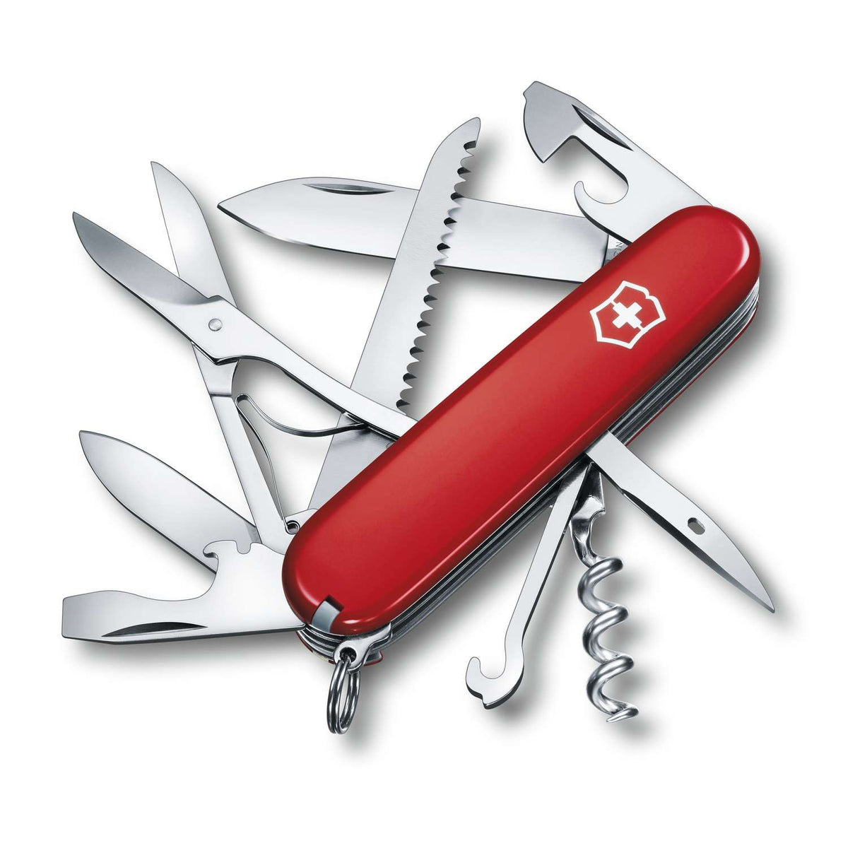 Victorinox Huntsman Swiss Army Knife 91 mm 15 Functions Red 1.3713