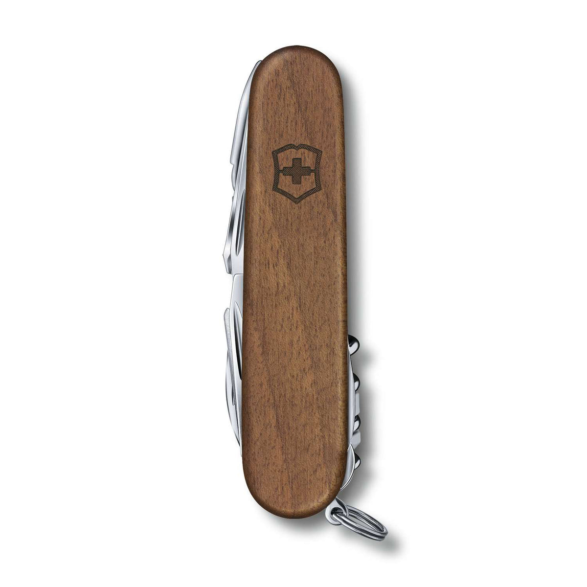 Victorinox Swiss Champ Wood Swiss Army Knife 91 mm 29 Functions Wooden Scales 1.6791.63