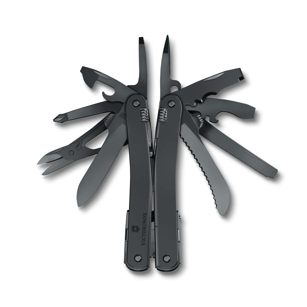 Victorinox Swiss Tool Spirit MXBS Swiss Army Multitool 105 mm 24 Functions Black In Belt Pouch 3.0226.M3N
