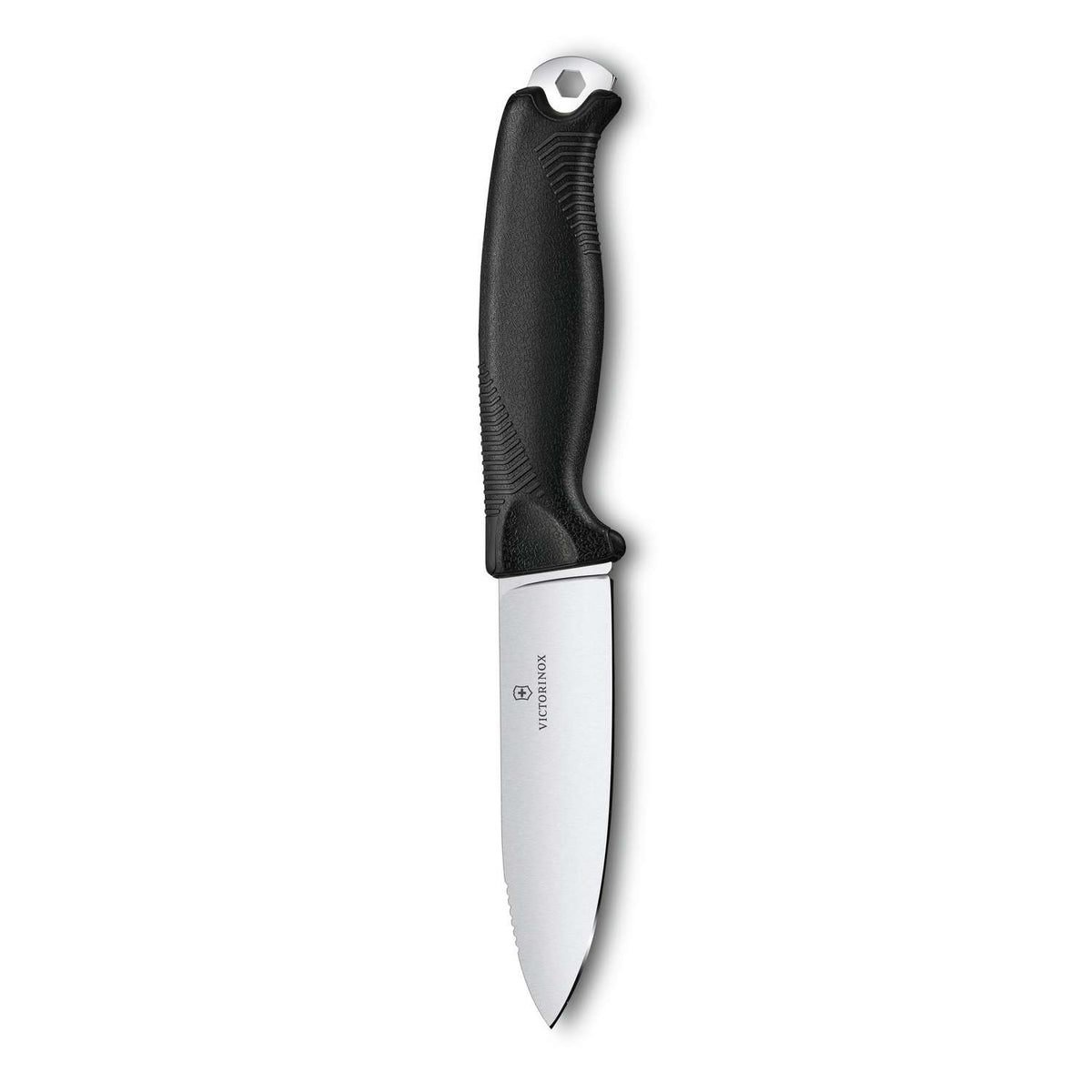 Victorinox Venture Swiss Outdoor Knife 233 mm 5 Functions Black With Sheath 3.0902.3