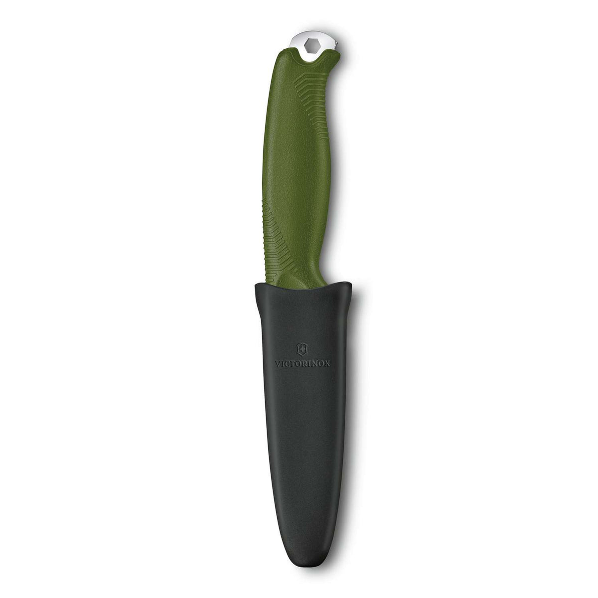 Victorinox Venture Swiss Outdoor Knife 233 mm 5 Functions Olive With Sheath 3.0902.4