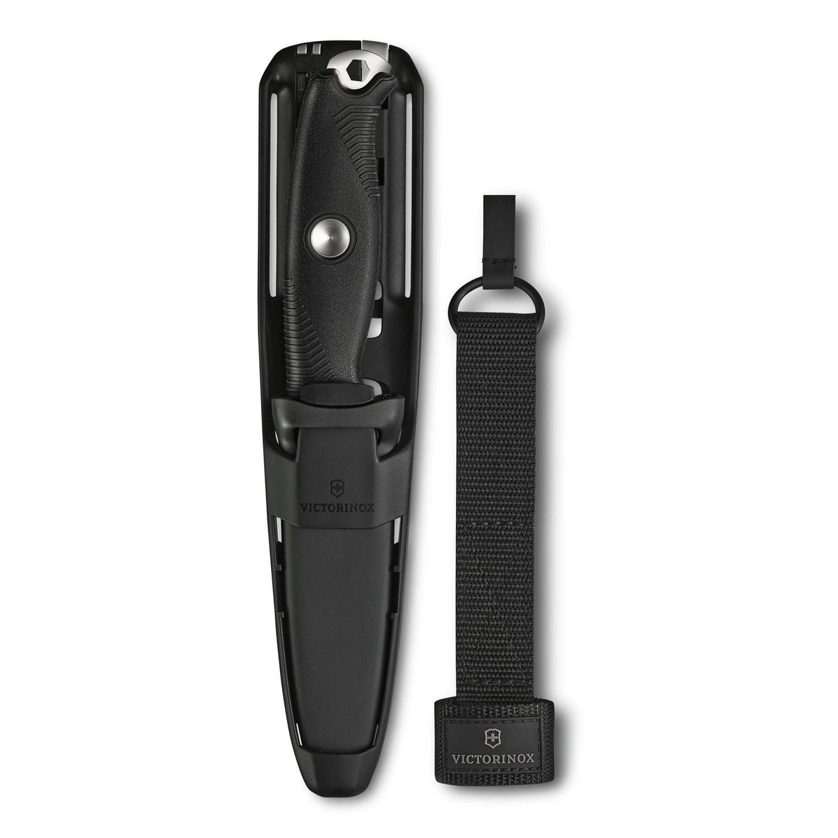 Victorinox Venture Pro Swiss Outdoor Knife 233 mm 9 Functions Black With Sheath 3.0903.3F
