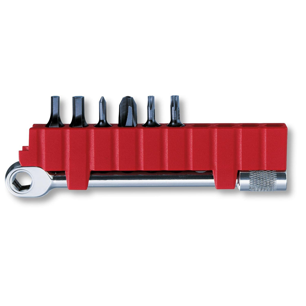 Victorinox Ratchet With Bit Case and 6 Bits for the SwissTool 3.0306