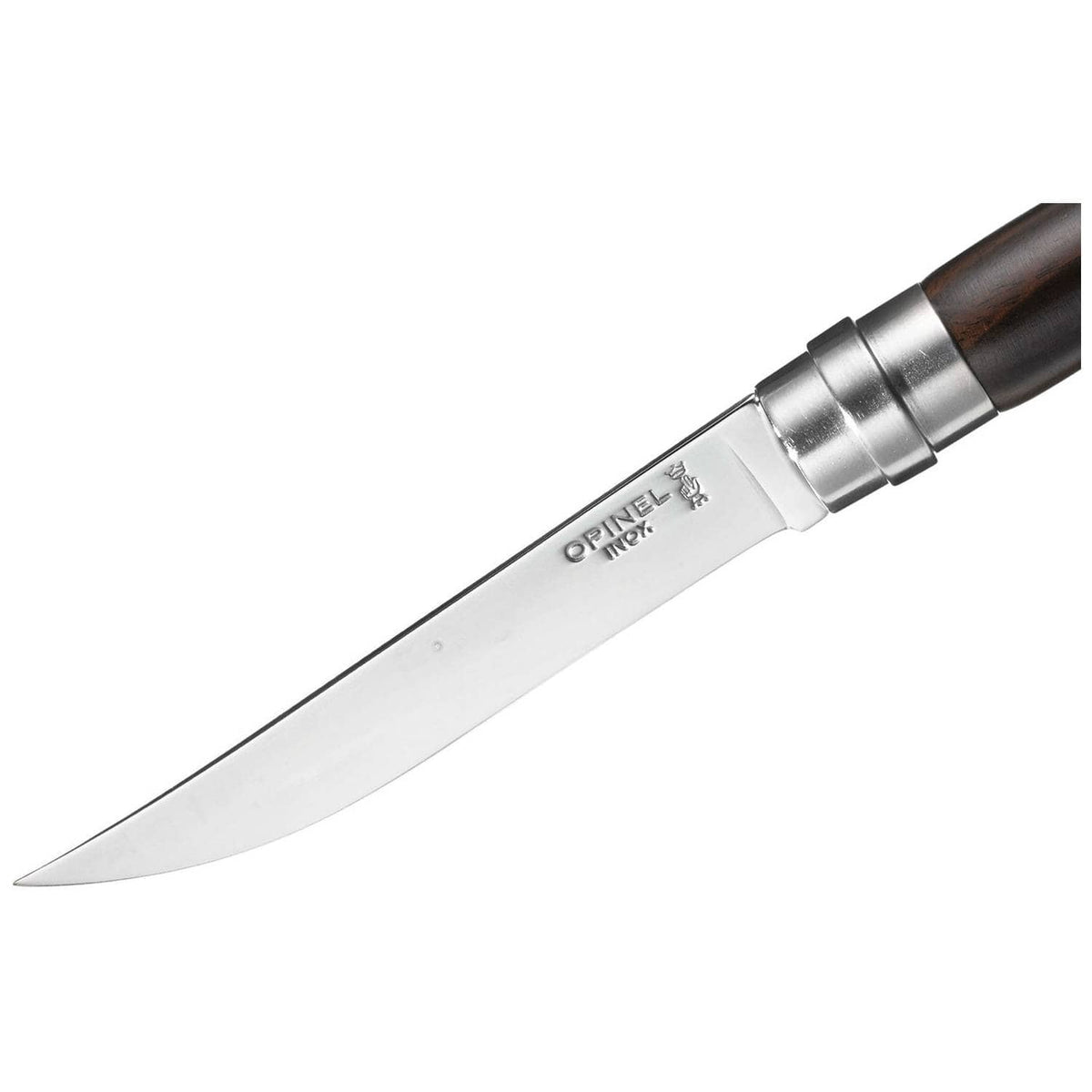 Opinel Handmade Steak Knives Set 4 pcs 10 cm Ebony Handle Table Chic 002480