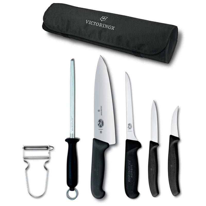 Victorinox Chef's knife 7-piece set and knife case 601470