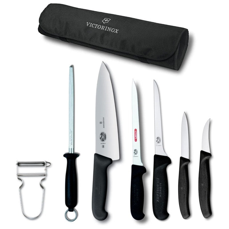 Victorinox Chef's knife 8-piece set and knife case 601471