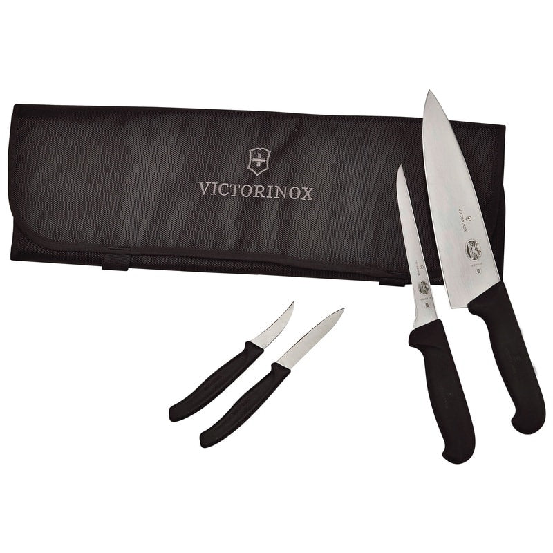 Victorinox Chef's knife 4-piece set and knife case 601469