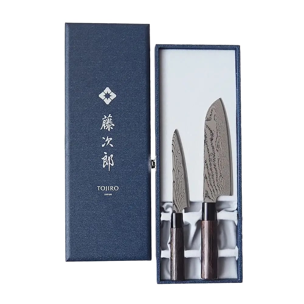 Tojiro Knives Set 2 pcs In Gift Box Shippu Black