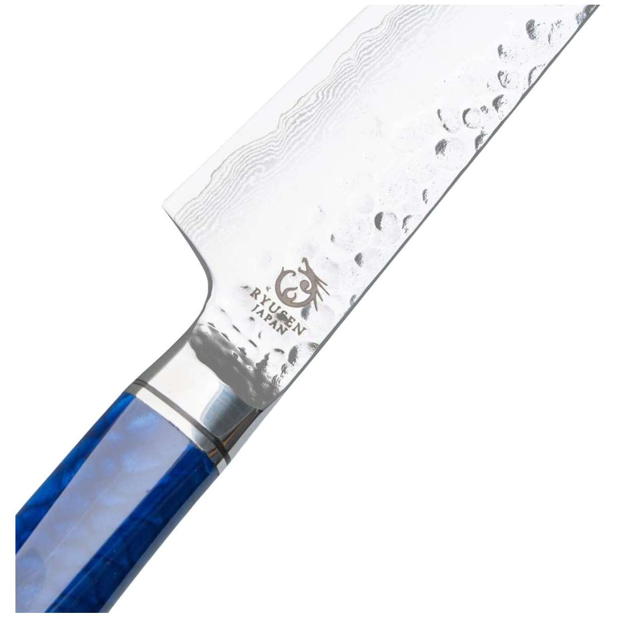 Ryusen Damascus Utility Knife 13.5 cm Souryurin SR-105
