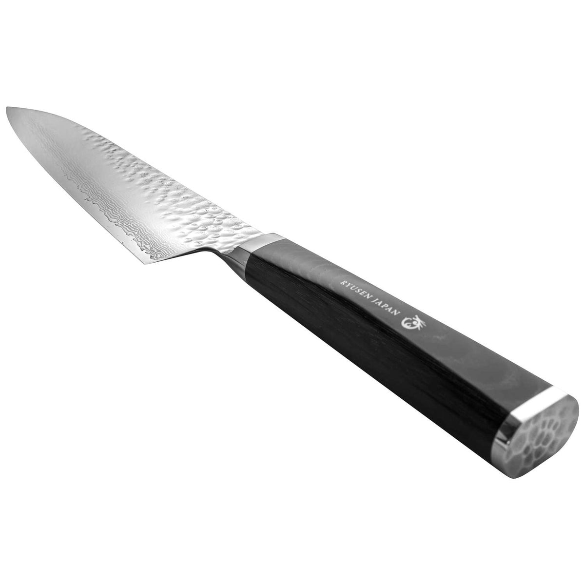 Ryusen Damascus Chef'S Knife 21 cm Micarta Handle Tangan Ryu TG-502