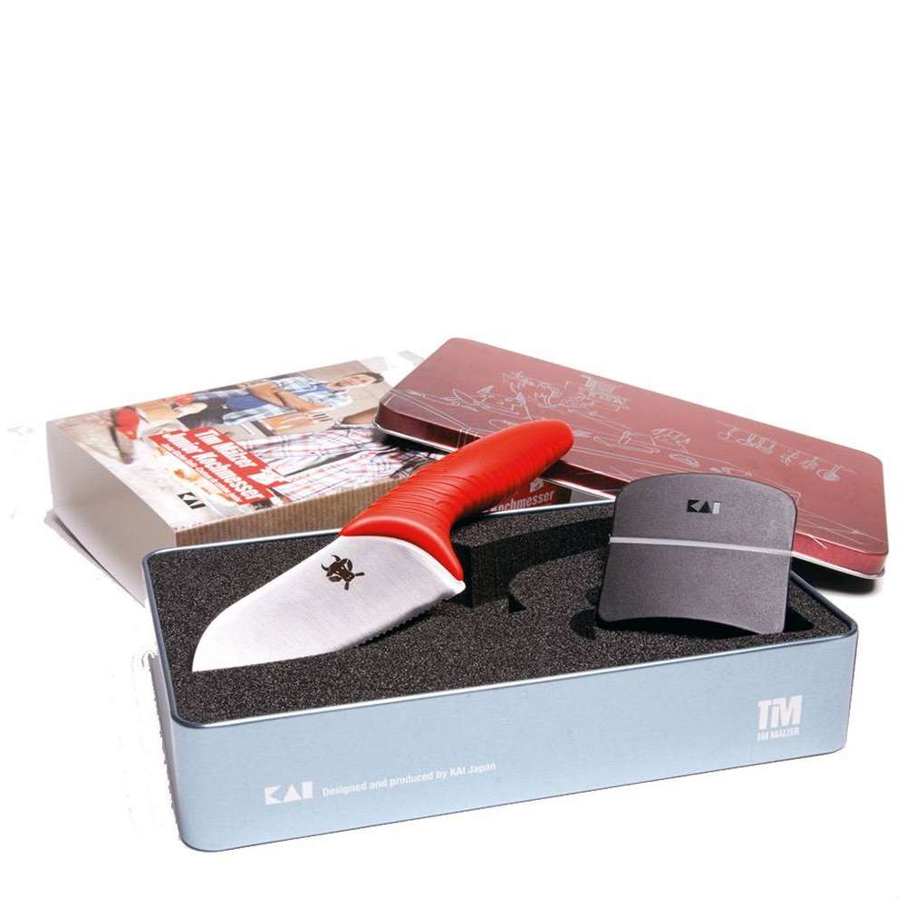 KAI Kids Utility Knife 11 cm And Finger ProtectorTim Malzer TMJ-1000