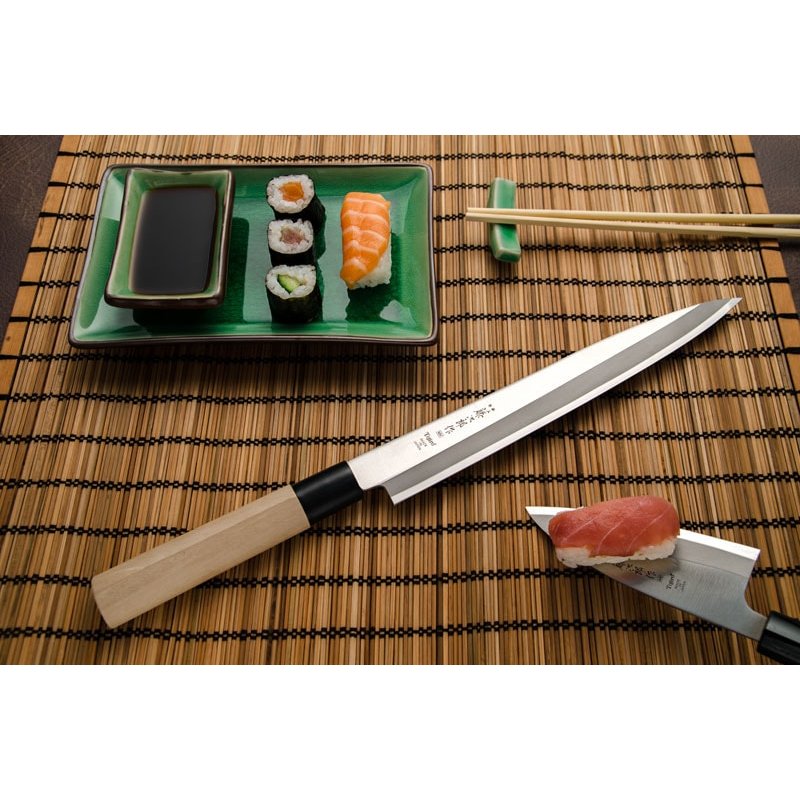 Tojiro Yanagi-Sashimi Knife 24 cm Magnolia Handle Japanese MV F-1057
