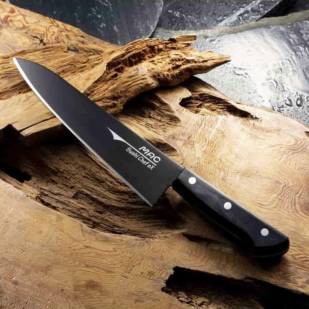 MAC Chef's Knife 21.5 cm Sushi Chef Black Series BSX-85