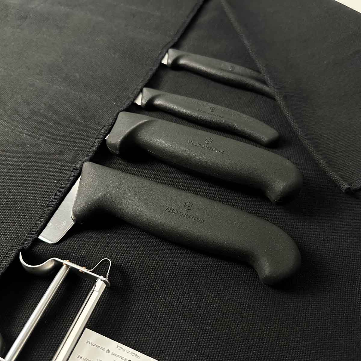 Victorinox Chef's Knife 6-Piece Set With Knife Case 602104