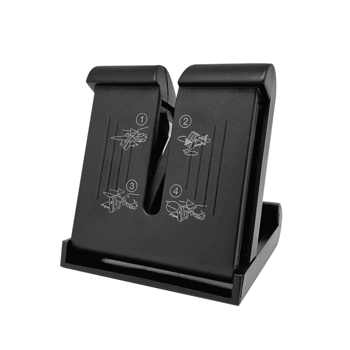 Vulkanus Pocket-Sized Knife Sharpener Black Vulkanus VG2 Basic MSPB04BL