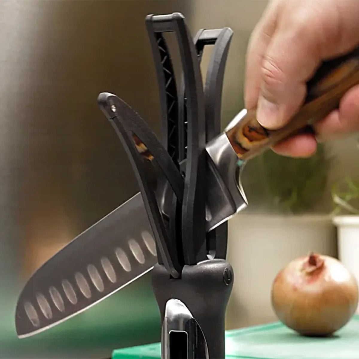 Vulkanus Knife Sharpener Black Vulkanus VG2 Crown MSCR2023