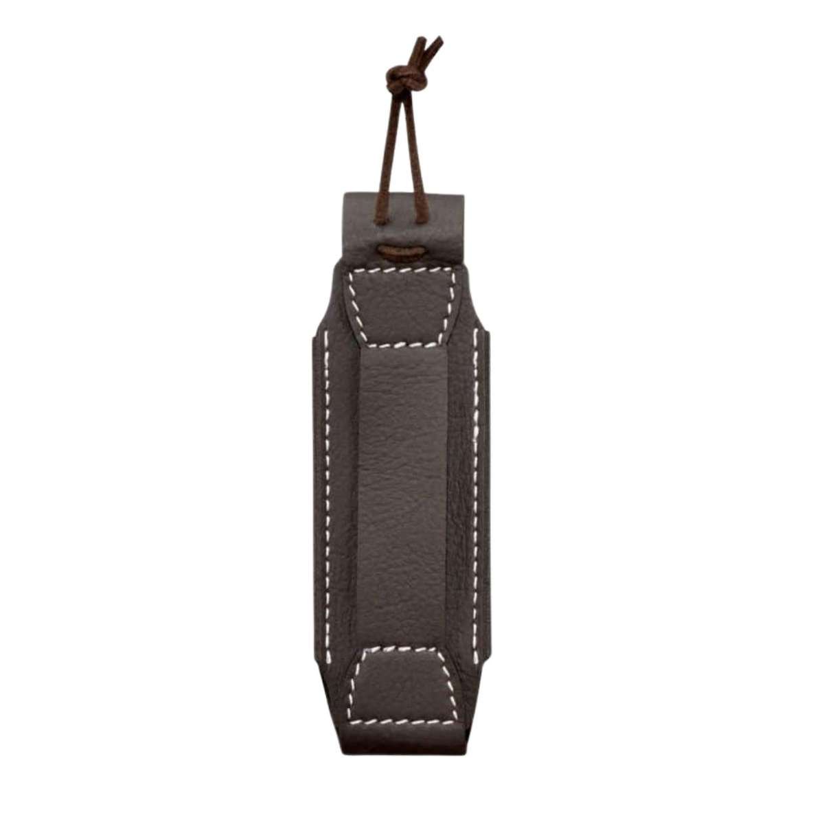 Opinel Pocket Knife 8.5 cm Beech Wood Handle and Steath in a Wooden Gift Box With Glass Lid No 8 Carbon 000815
