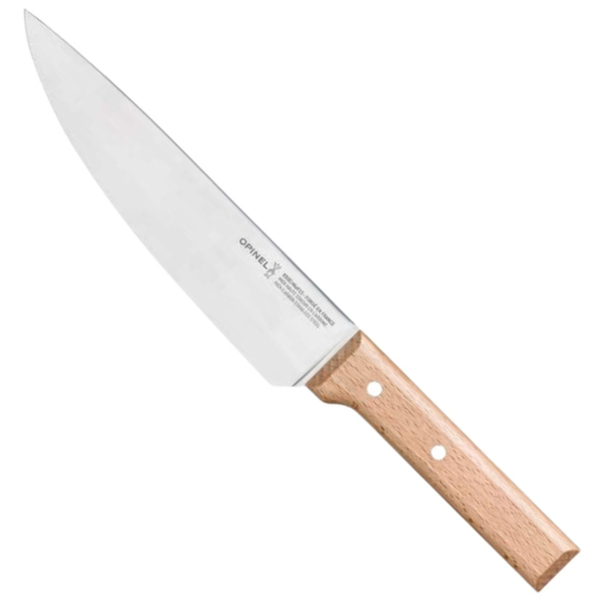 Opinel Chef'S Knife 20 cm Beechwood Handle No 118 Parallele 001818