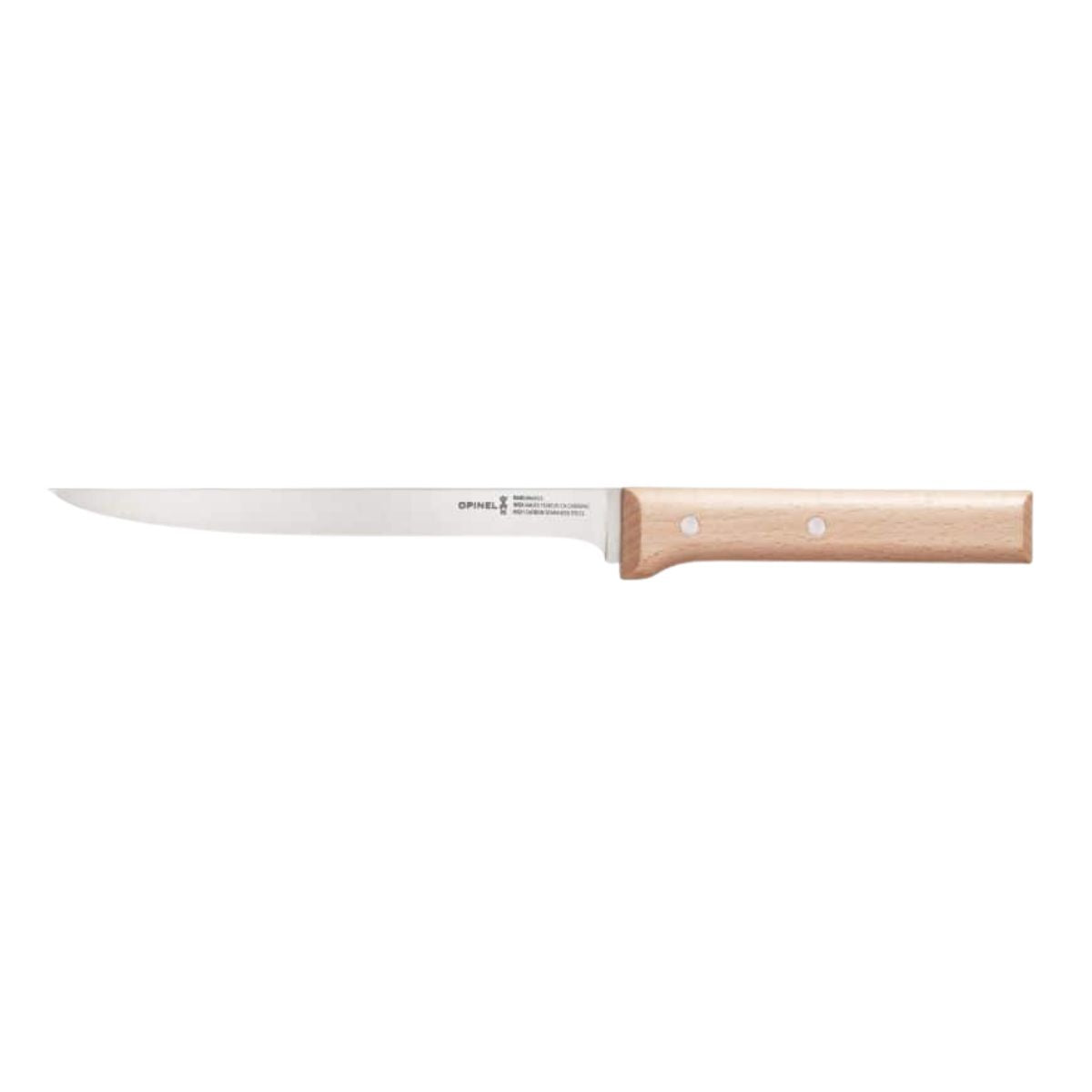 Opinel Filleting Knife 18 cm Beechwood Handle No 121 Parallele 001821