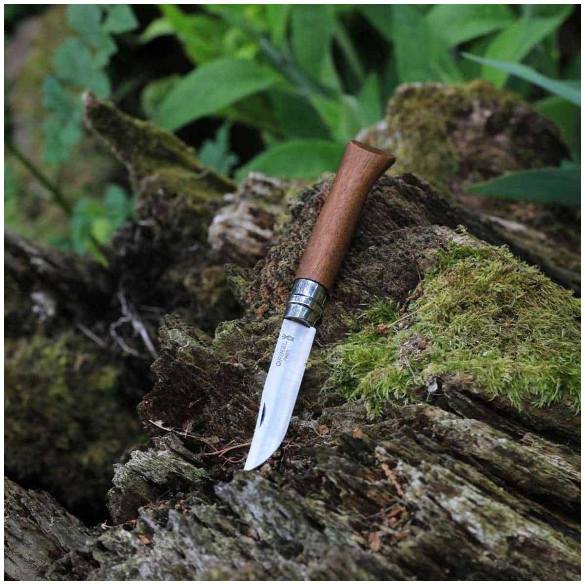 Opinel Pocket Knife 9 cm Walnut Wood Handle No 9 Classic Wood 002425