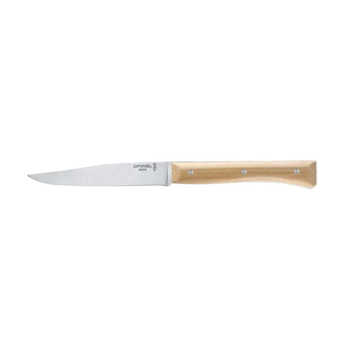 Opinel Knives 11 cm Set 4 pcs Ash Wood Handle Facette 002496
