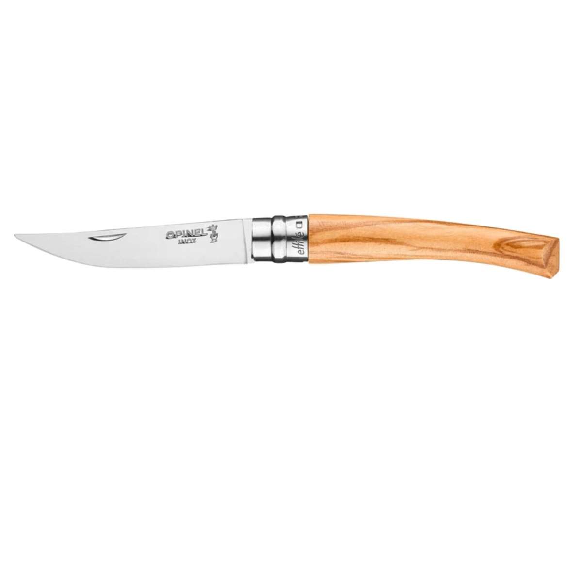 Opinel Pocket Knife 10 cm Olive Wood Handle No 10 Slim 002562