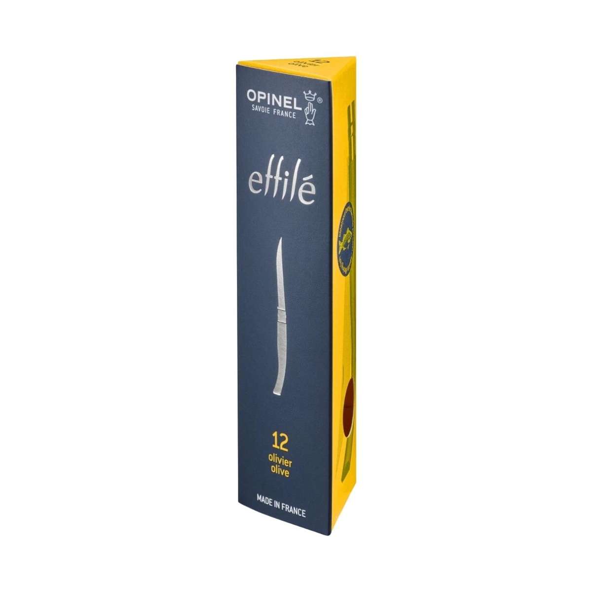 Opinel Pocket Knife 12 cm Olive Wood Handle No 12 Slim 002564