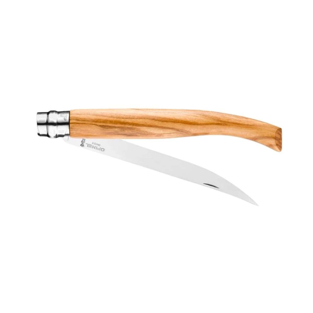 Opinel Pocket Knife 15 cm Olive Wood Handle No 15 Slim 002608