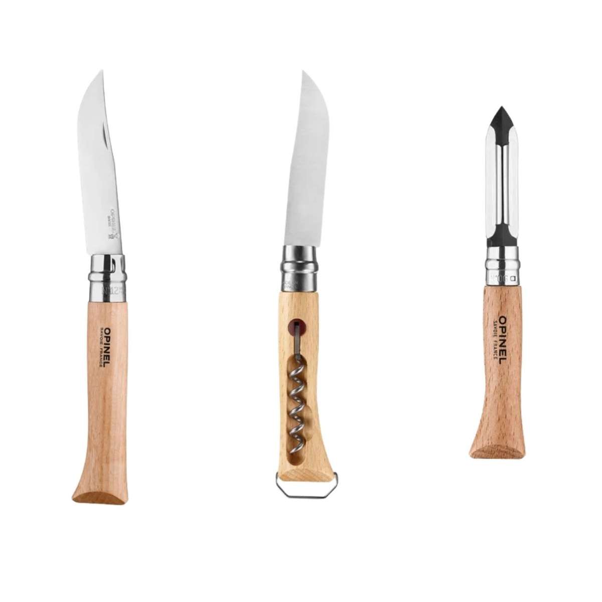 Opinel Knives Set 5 pcs Nomad Cooking Kit 002614