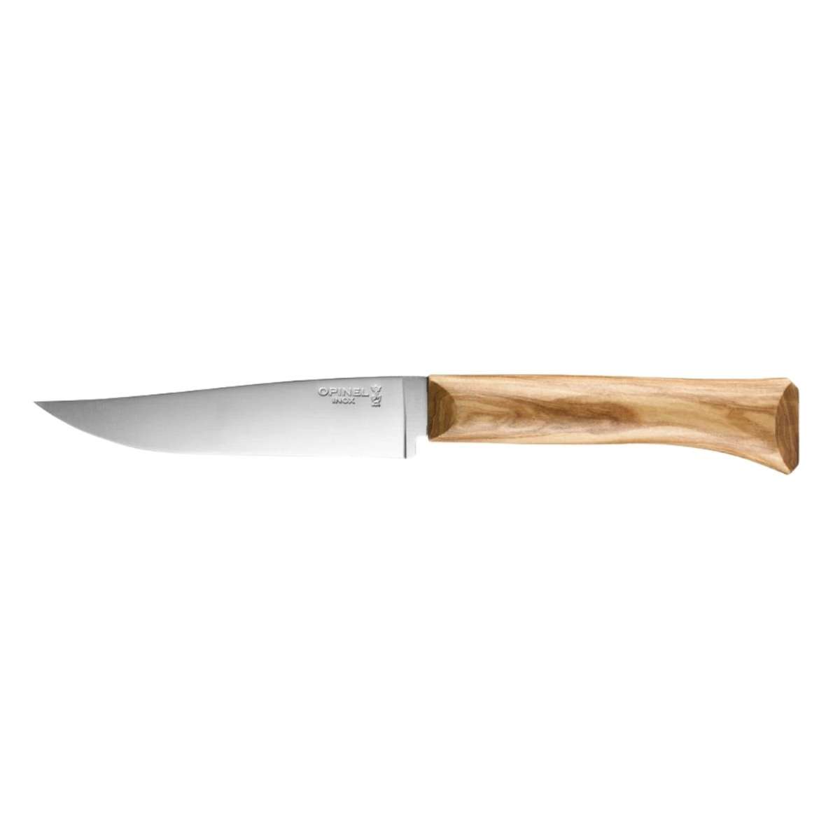 Opinel Cheese Knife 12.5 With Olive Wood Handle And Fork 2 pcs Set 002626