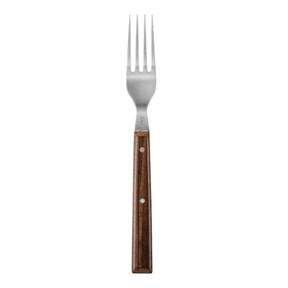 Opinel Stainless Steel Fork With Dark Ash Wood Handle Sylve 002635