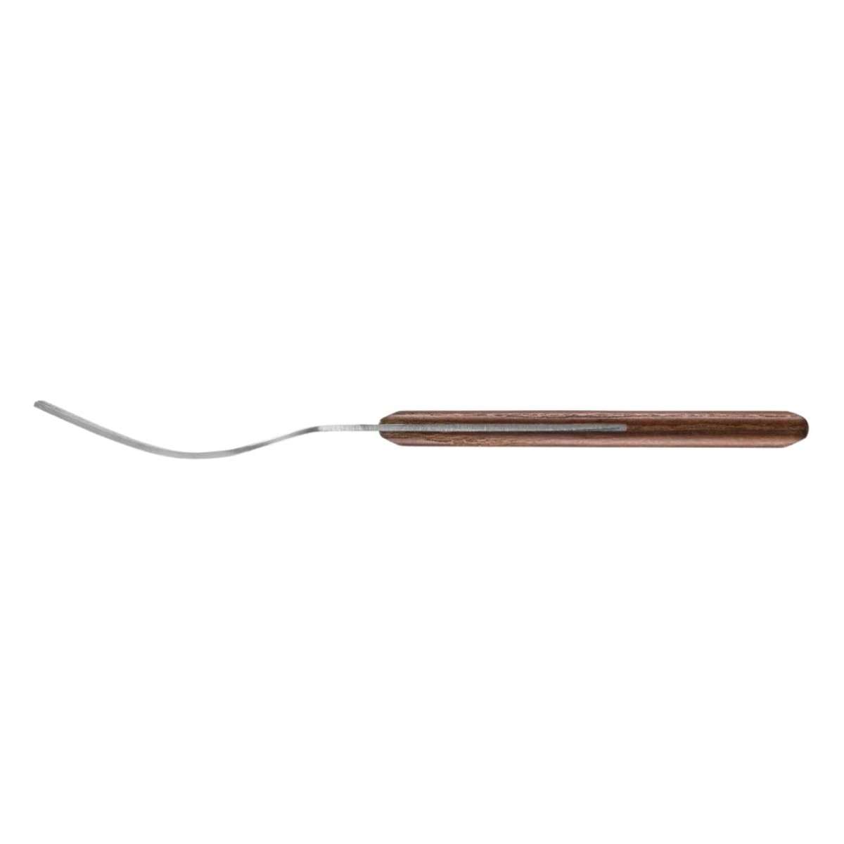 Opinel Stainless Steel Fork With Dark Ash Wood Handle Sylve 002635