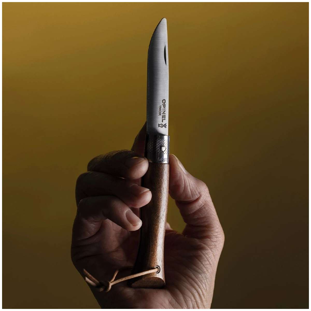 Opinel Pocket Knife 7 cm Black Walnut Wood Handle Neo6 Opiflex 003108