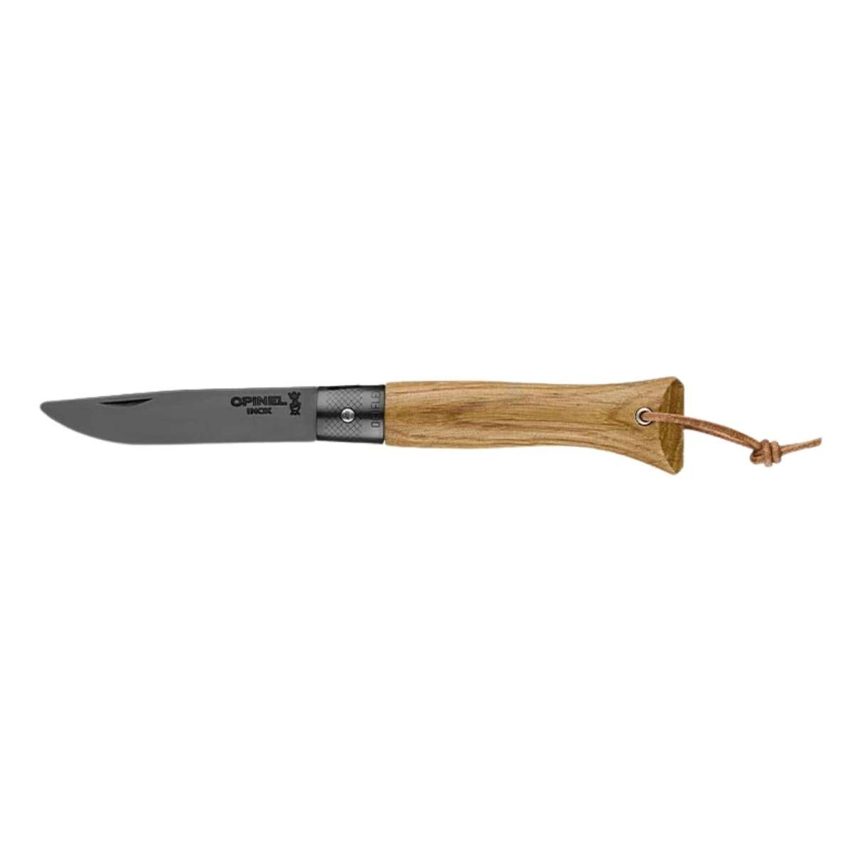 Opinel Pocket Knife 7 cm Black Oak Wood Handle Neo6 Opiflex 003109