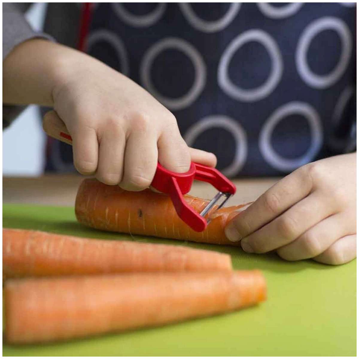 Opinel Kid’s Knife With Peeler And Finger Guard Set 3 pcs 003112