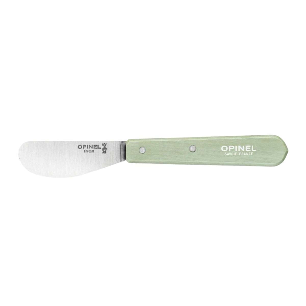Opinel Butter Knife 7 cm with Green Wooden Handle No 117 Paysage 003133