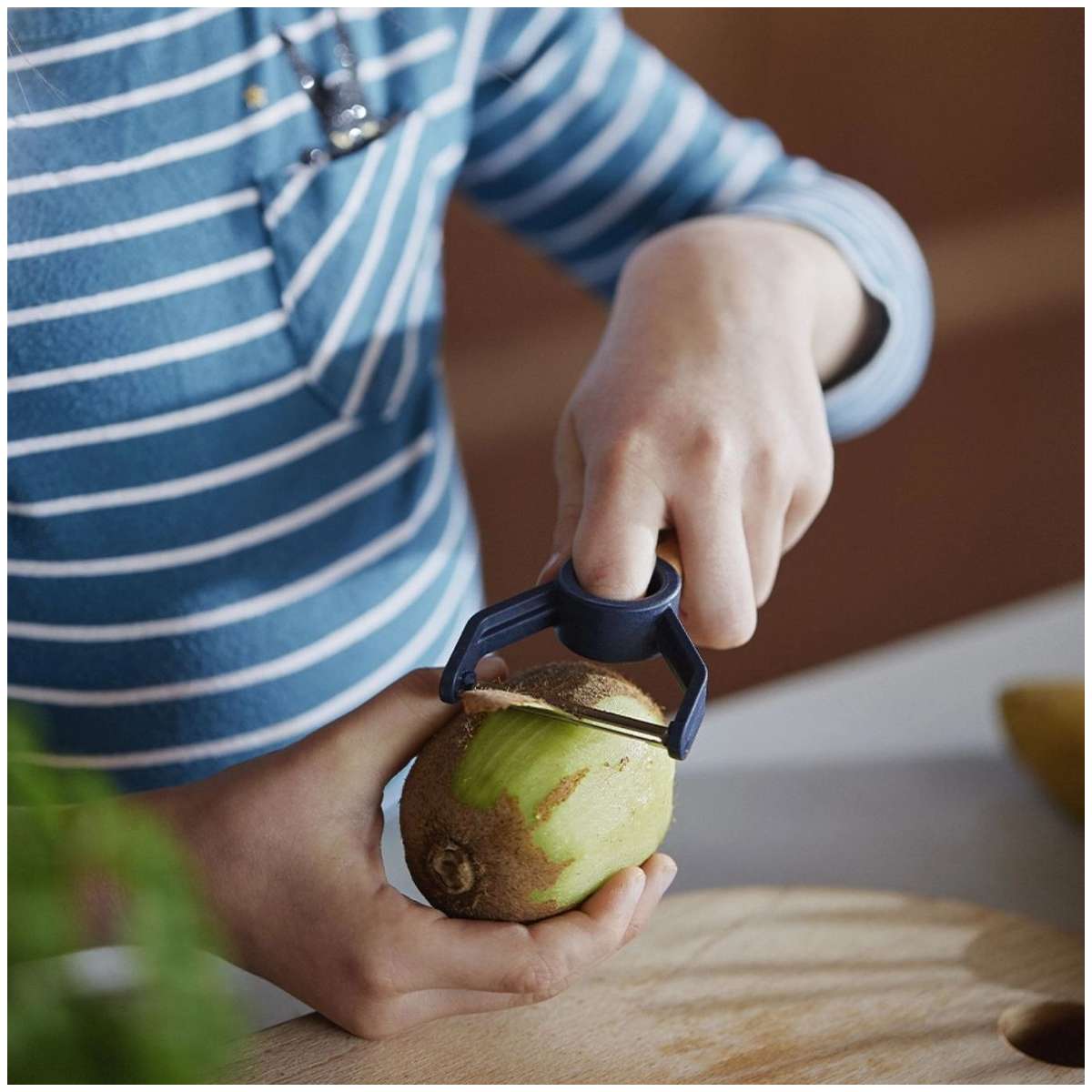Opinel Kid’s Knife With Peeler And Finger Guard Set 3 pcs 003255