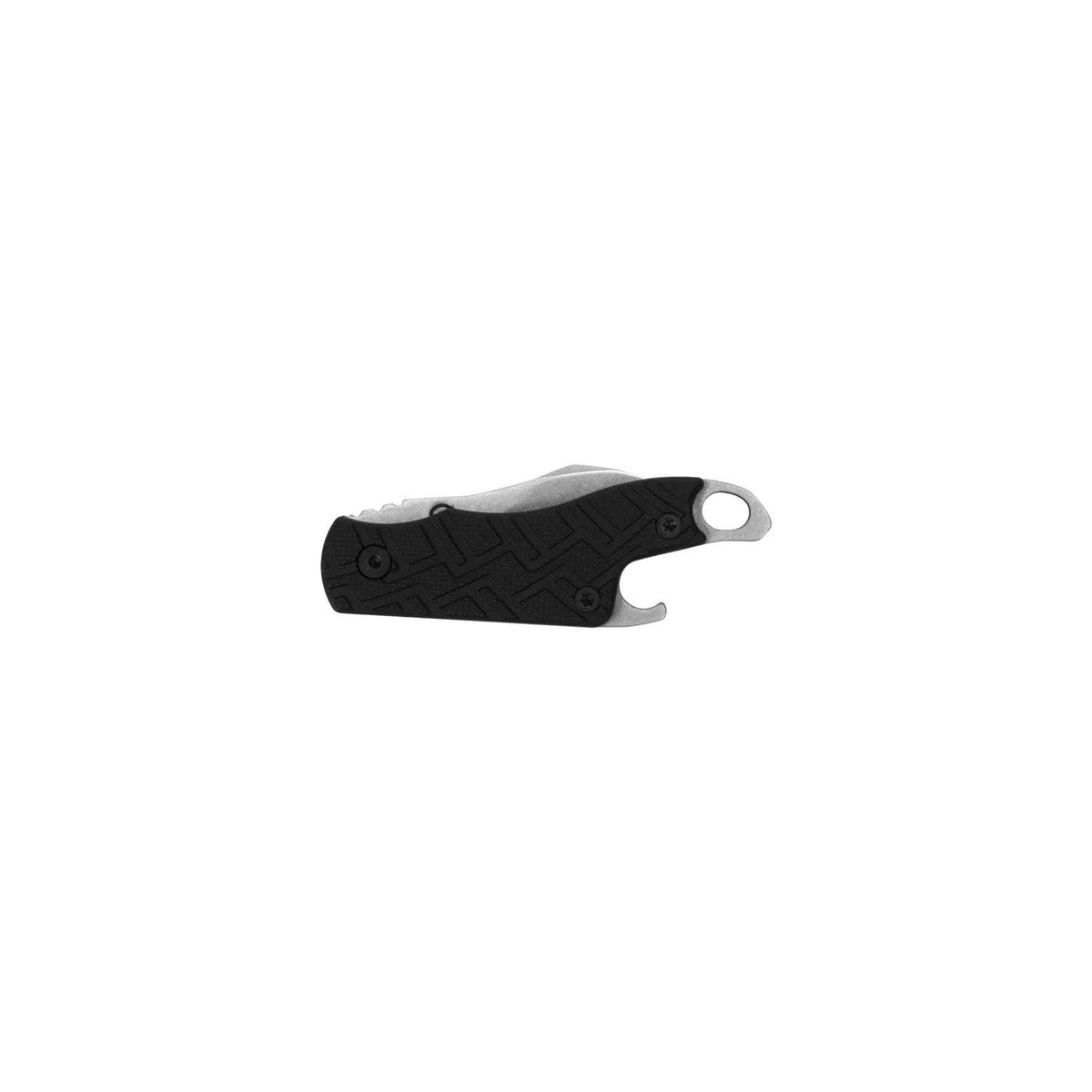 Kershaw Cinder Stonewashed Pocket Knife / Keychain / Bottle Opener 4 cm Black Handle 26 gr 1025X