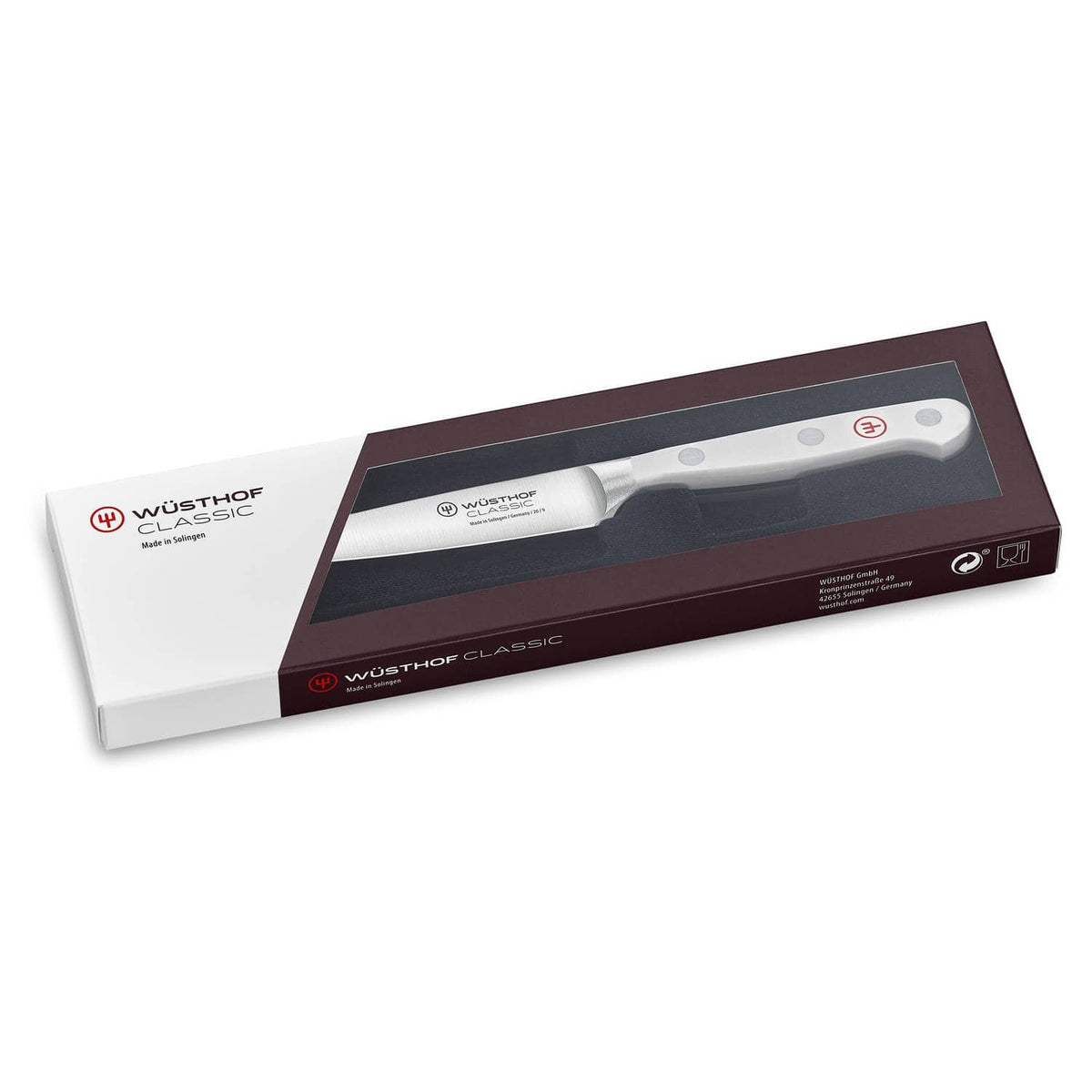 Wusthof Peeling Knife 9 cm Classic White 1040200409