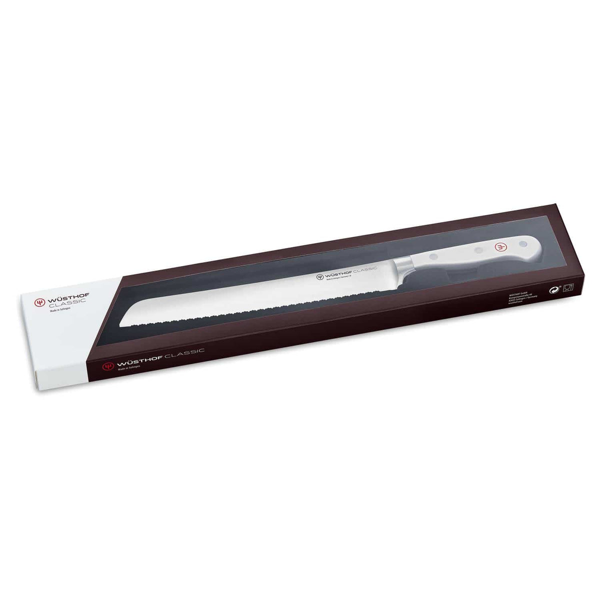 Wusthof Bread Knife 23 cm Classic White 1040201123
